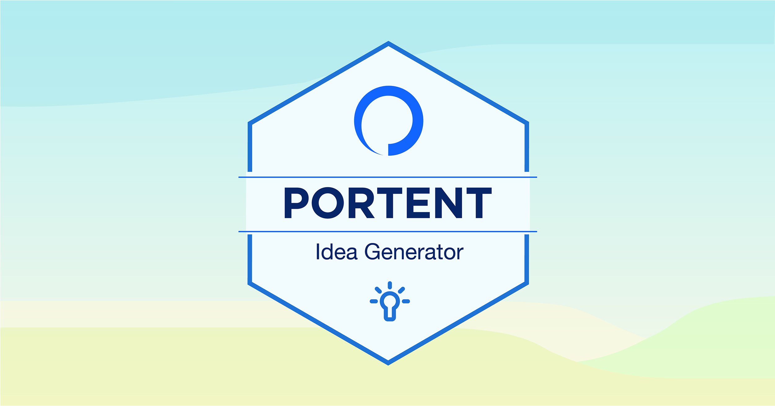 Use a blog title generator like Portents Content Idea Generator for inspiration