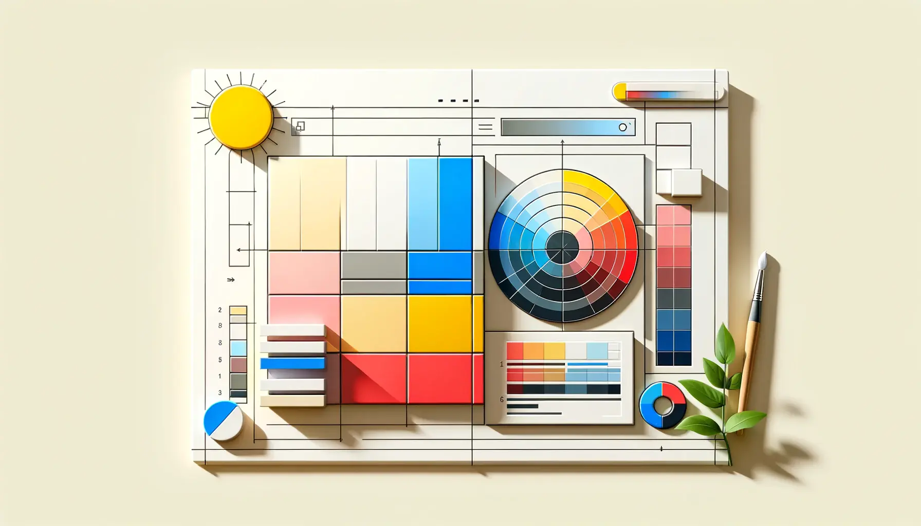 Engaging Mobile App Visuals Leveraging Color Theory and Design Principles