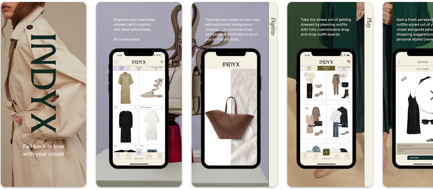 Indyx: Wardrobe & Outfit App