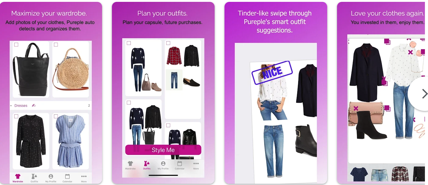 Pureple Outfit Planner