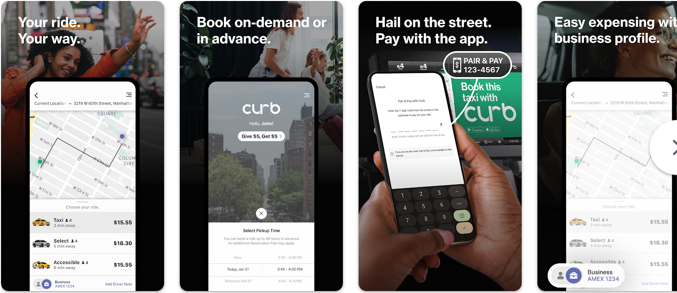 Curb - Request & Pay for Taxis