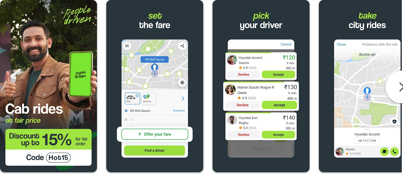 inDrive: Taxi & Driver App