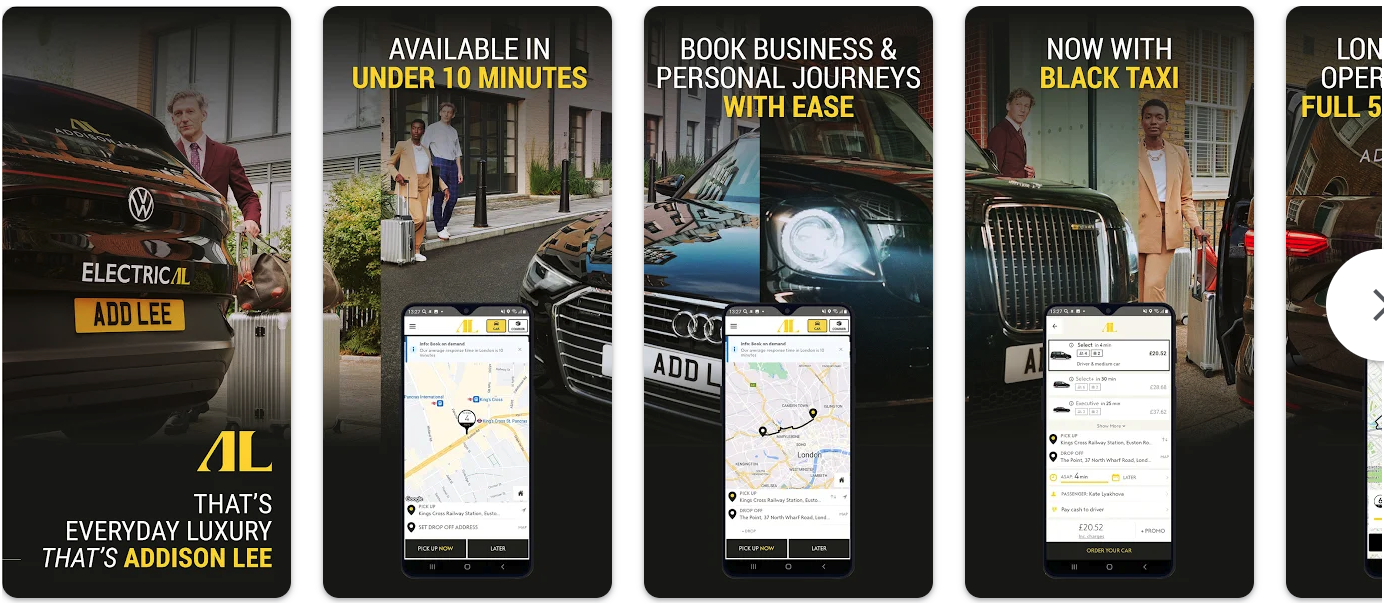 Addison Lee: Taxis & Couriers