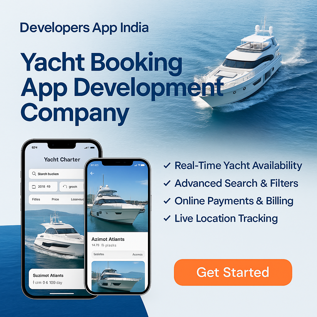Yacht Booking App Development Company